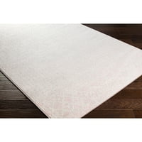 Уметнички ткајачи Елазиз Марокански област килим, бел, 5'3 7'6