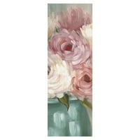 Уметнички галерија со ремек -дело, пастели од розови од Вилоубрук ликовна уметност платно уметност принт 16 48