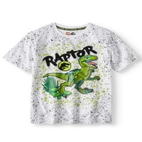 Графичка маица со кратки ракави на Jurassic World Raptor