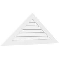 82 W 17-1 8 H Триаголник Површински монтирање ПВЦ Гејбл Вентилак: Функционален, W 3-1 2 W 1 P Стандардна рамка